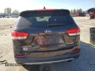 2016 Kia Sorento EX with VIN 5XYPHDA10GG050133, listed as a Copart auction lot 80547154 with 122,729 mi miles and Salvage Title. Bid and sale history available at carsss.com. Image 6.