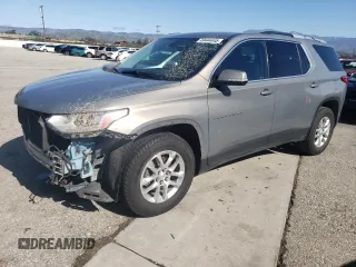 2018 Chevrolet Traverse LT Cloth with VIN 1GNERGKW2JJ267973, listed as a Copart auction lot 49444445 with 159,367 mi miles and Salvage Title. Bid and sale history available at carsss.com. Image 1.