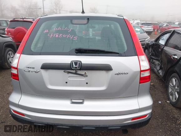 2011 Honda CR-V LX with VIN 5J6RE4H36BL073951, listed as a IAAI auction lot 41880443 with 195,024 mi miles. Bid and sale history available at carsss.com. Image 16.