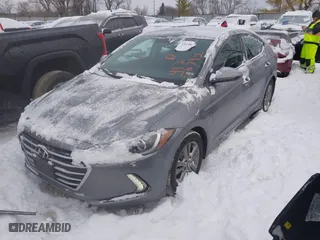 2018 Hyundai Elantra GL with VIN KMHD84LF7JU606130, listed as a IAAI auction lot 41256792 with 105,644 mi miles. Bid and sale history available at carsss.com. Image 18.