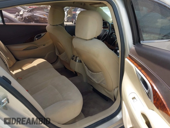 2010 Buick LaCrosse CX с VIN 1G4GB5EG6AF127633, выставлен на аукционе IAAI как лот 42519929 с пробегом 166 514 миль миль и . История ставок и продаж доступна на DreamBid. Изображение 8.