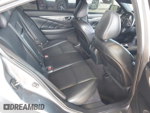 2020 Infiniti Q50 3.0t LUXE with VIN JN1EV7ARXLM254991, listed as a IAAI auction lot 41688390 with 55,873 mi miles. Bid and sale history available at carsss.com. Image 8.