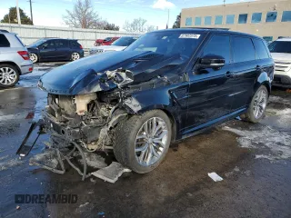 2016 Land Rover Range Rover Sport SVR z VIN SALWZ2EF5GA570016, wystawiony jako Copart lot #87902575 z przebiegiem 69 616 mil mil oraz Czysty tytuł • Clean title. Historia ofert i sprzedaży dostępna na DreamBid. Obrazek 1.