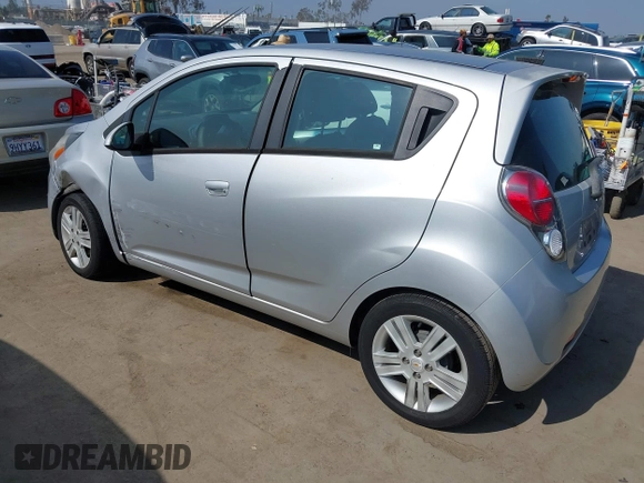2015 Chevrolet Spark LT with VIN KL8CD6S95FC793084, listed as a IAAI auction lot 42084014 with 41,671 mi miles. Bid and sale history available at carsss.com. Image 3.