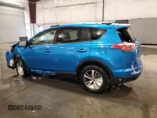 2018 Toyota RAV4 XLE with VIN JTMRFREV3JJ748218, listed as a Copart auction lot 44839665 with 74,791 mi miles and Salvage Title. Bid and sale history available at DreamBid. Image 2.