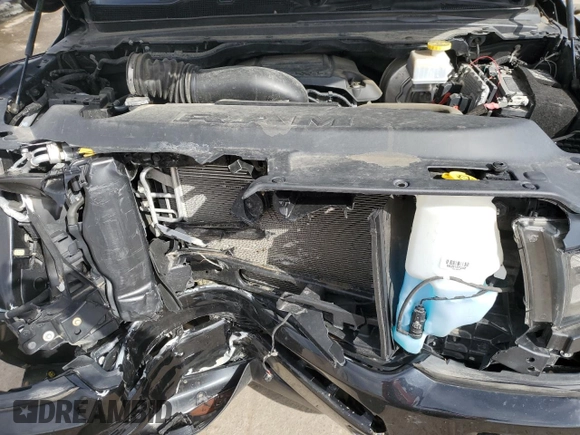 2021 Ram 1500 Big Horn z VIN 1C6SRFMT4MN602776, wystawiony jako Copart lot #49806915 z przebiegiem 59 136 mil mil oraz Szkoda całkowita • Salvage title. Historia ofert i sprzedaży dostępna na DreamBid. Obrazek 11.