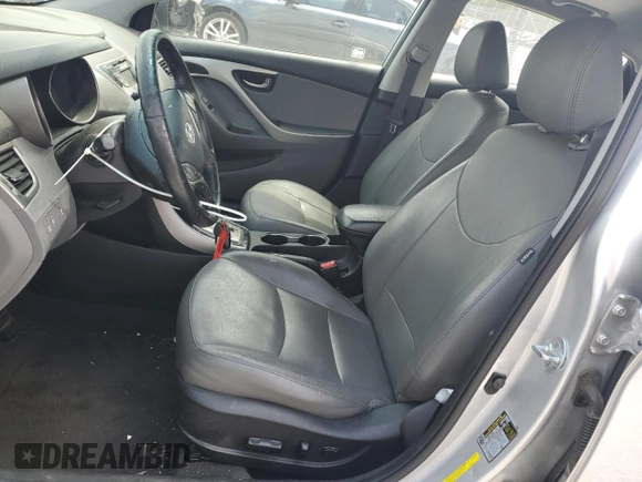 2013 Hyundai Elantra Limited с VIN 5NPDH4AE5DH267834, выставлен на аукционе Copart как лот 54579715 с пробегом 127 745 миль миль и Списание • Salvage title. История ставок и продаж доступна на DreamBid. Изображение 7.