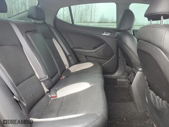 2012 Kia Optima SX with VIN 5XXGR4A60CG027605, listed as a Copart auction lot 50264925 with 152,553 mi miles and Clean Title. Bid and sale history available at carsss.com. Image 10.