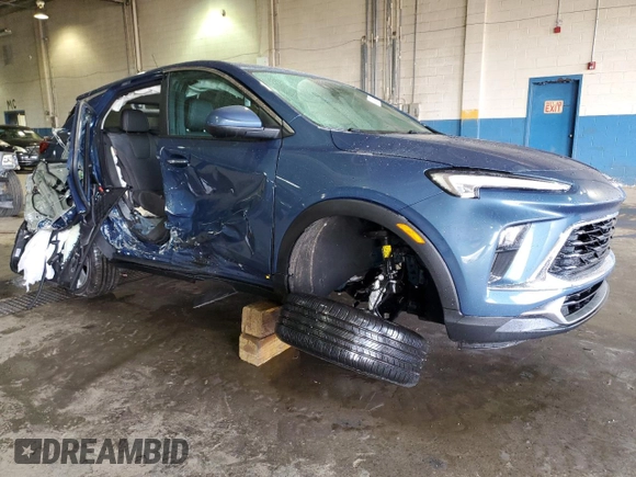 2024 Buick Encore GX Preferred with VIN KL4AMBS28RB149464, listed as a Copart auction lot 83789354 with 3,721 mi miles and Salvage title. Bid and sale history available at DreamBid. Image 4.