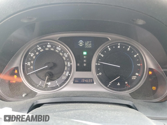 2006 Lexus IS 250 with VIN JTHCK262365003268, listed as a Copart auction lot 55077595 with 194,699 mi miles and Clean Title. Bid and sale history available at DreamBid. Image 9.