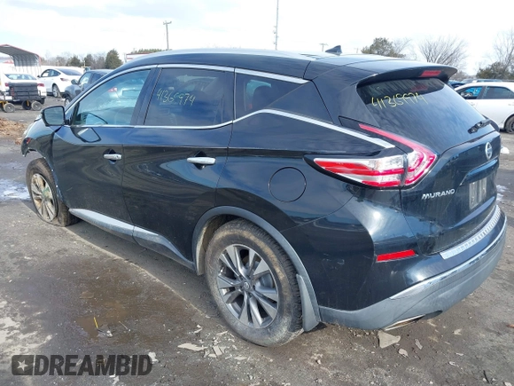 2015 Nissan Murano Platinum with VIN 5N1AZ2MHXFN243537, listed as a IAAI auction lot 41369974 with 130,490 mi miles and . Bid and sale history available at DreamBid. Image 3.