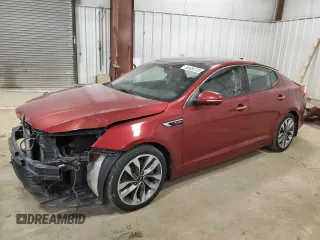 2015 Kia Optima SX Turbo with VIN 5XXGR4A64FG408491, listed as a Copart auction lot 50686705 with 113,235 mi miles and Clean Title. Bid and sale history available at carsss.com. Image 1.
