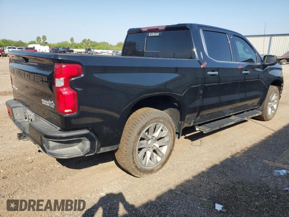 2021 Chevrolet Silverado 1500 High Country with VIN 3GCUYHED9MG482571, listed as a Copart auction lot 75401564 with 48,701 mi miles and Clean Title. Bid and sale history available at carsss.com. Image 3.