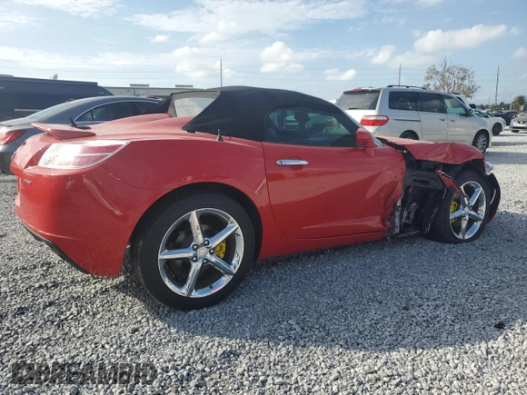 2008 Saturn Sky Red Line z VIN 1G8MG35X98Y133707, wystawiony jako Copart lot #86929644 z przebiegiem 16 558 mil mil oraz Szkody całkowita. Historia ofert i sprzedaży dostępna na DreamBid. Obrazek 3.