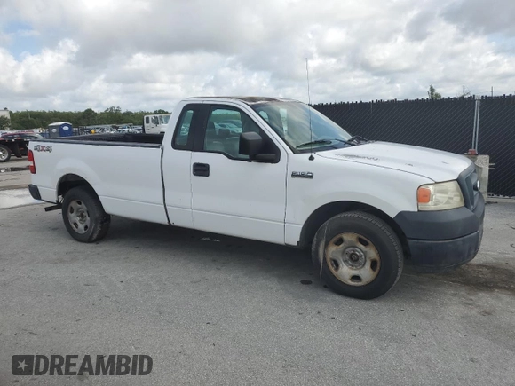 2006 Ford F-150 XL with VIN 1FTRF12286NB49178, listed as a Copart auction lot 60058225 with Not provided miles and Clean title. Bid and sale history available at DreamBid. Image 4.