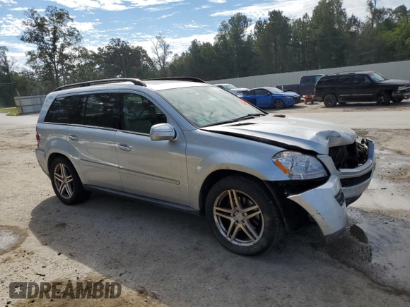 2009 Mercedes-Benz GL-Class 4.6L with VIN 4JGBF71E29A450066, listed as a Copart auction lot 73738034 with 108,285 mi miles and Salvage Title. Bid and sale history available at carsss.com. Image 4.