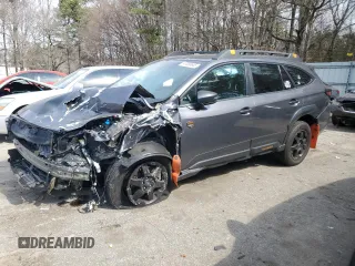 2022 Subaru Outback Wilderness with VIN 4S4BTGUDXN3242155, listed as a Copart auction lot 47000645 with 44,622 mi miles and Salvage Title. Bid and sale history available at DreamBid. Image 1.