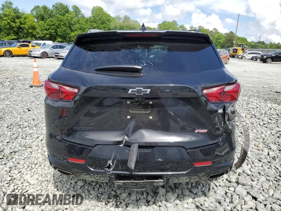 2020 Chevrolet Blazer RS с VIN 3GNKBERS8LS575827, выставлен на аукционе Copart как лот 56800715 с пробегом 77 424 миль миль и Списание • Salvage title. История ставок и продаж доступна на DreamBid. Изображение 6.