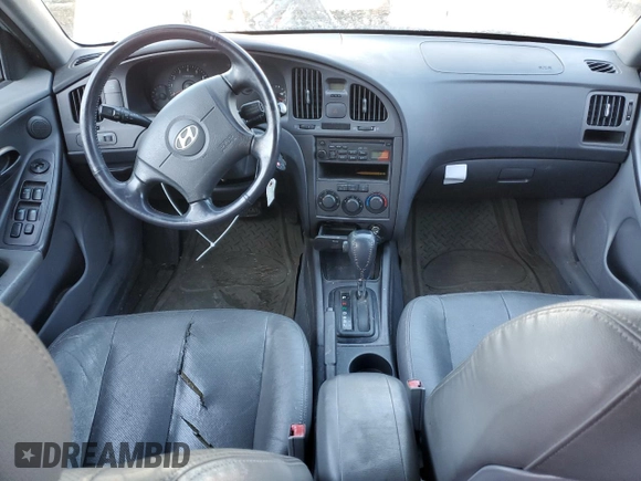2006 Hyundai Elantra GLS z VIN KMHDN56D96U189271, wystawiony jako Copart lot #46472245 z przebiegiem 139 094 mil mil oraz Szkoda całkowita • Salvage title. Historia ofert i sprzedaży dostępna na DreamBid. Obrazek 8.