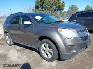 2012 Chevrolet Equinox LT w/1LT with VIN 2GNFLEEK9C6182373, listed as a IAAI auction lot 41847549 with 186,248 mi miles. Bid and sale history available at carsss.com. Image 1.