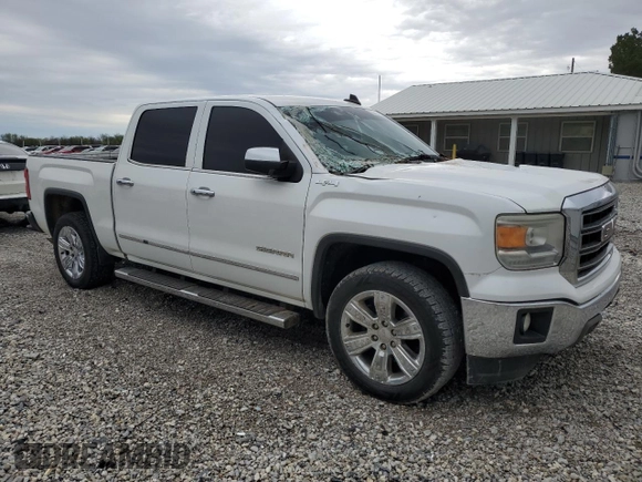 2015 GMC Sierra 1500 SLT with VIN 3GTU2VEC1FG387545, listed as a Copart auction lot 50724105 with 152,567 mi miles and Salvage Title. Bid and sale history available at DreamBid. Image 4.