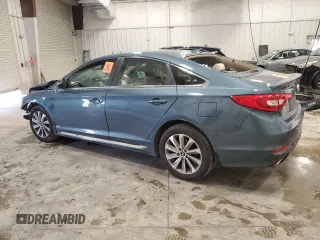 2016 Hyundai Sonata Sport with VIN 5NPE34AF1GH334705, listed as a Copart auction lot 52630395 with 141,267 mi miles and Non Repairable. Bid and sale history available at DreamBid. Image 2.