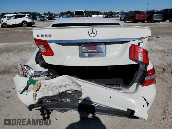 2011 Mercedes-Benz E 550 Luxury with VIN WDDHF7CB0BA327508, listed as a Copart auction lot 87360284 with 133,626 mi miles and Non Repairable. Bid and sale history available at DreamBid. Image 6.