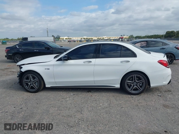 2020 Mercedes-Benz C 43 AMG with VIN WDDWF6EB9LR554651, listed as a IAAI auction lot 41892690 with 75,114 mi miles and . Bid and sale history available at carsss.com. Image 13.