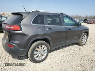 2014 Jeep Cherokee Limited with VIN 1C4PJMDS2EW215155, listed as a Copart auction lot 48655535 with 140,605 mi miles and Salvage Title. Bid and sale history available at carsss.com. Image 3.