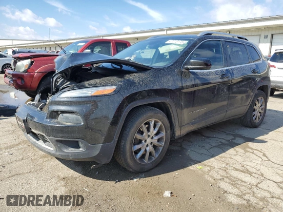2018 Jeep Cherokee Limited with VIN 1C4PJMDX7JD587009, listed as a Copart auction lot 47013175 with 130,727 mi miles and Salvage Title. Bid and sale history available at carsss.com. Image 1.