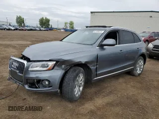 2013 Audi Q5 Premium with VIN WA1LFCFP2DA063385, listed as a Copart auction lot 61496975 with 222,120 mi miles and Salvage title. Bid and sale history available at DreamBid. Image 1.