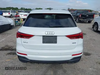 2022 Audi Q3 S line Premium Plus with VIN WA1EECF32N1065423, listed as a IAAI auction lot 42081354 with 27,071 mi miles and . Bid and sale history available at DreamBid. Image 16.