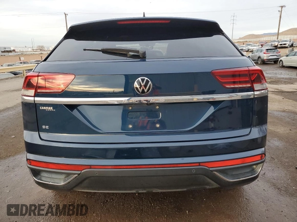 2021 Volkswagen Atlas SE with VIN 1V2JC2CA7MC225742, listed as a Copart auction lot 87110994 with Not provided miles and Salvage title. Bid and sale history available at DreamBid. Image 6.