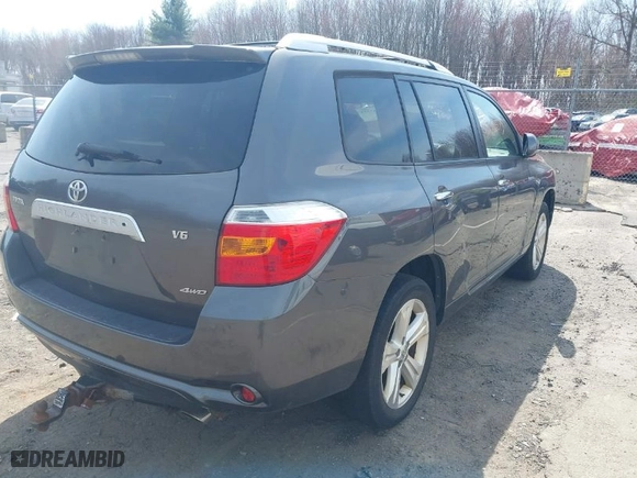 2008 Toyota Highlander Limited with VIN JTEES42AX82012679, listed as a IAAI auction lot 42081573 with 1 mi miles. Bid and sale history available at carsss.com. Image 4.