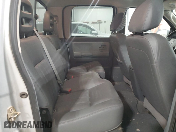 2006 Dodge Dakota SLT with VIN 1D7HW48K16S704158, listed as a Copart auction lot 87705295 with 90,958 mi miles and Salvage Title. Bid and sale history available at carsss.com. Image 10.
