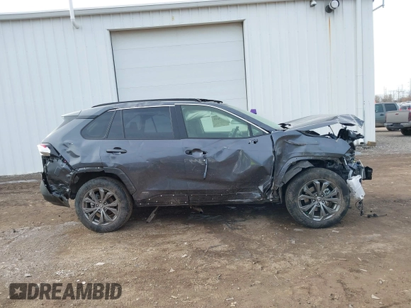 2024 Toyota RAV4 Hybrid XLE Premium with VIN JTMB6RFV8RD151477, listed as a IAAI auction lot 41538619 with 2,294 mi miles. Bid and sale history available at carsss.com. Image 13.