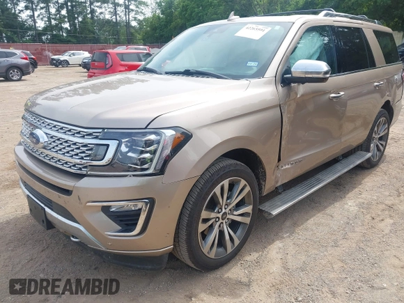 2020 Ford Expedition Platinum with VIN 1FMJU1MT6LEA51900, listed as a IAAI auction lot 42265591 with 70,022 mi miles and . Bid and sale history available at DreamBid. Image 17.