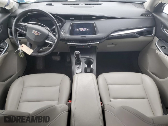 2021 Cadillac XT4 AWD Luxury with VIN 1GYFZBR46MF008733, listed as a Copart auction lot 44559685 with 46,061 mi miles and Salvage Title. Bid and sale history available at carsss.com. Image 8.