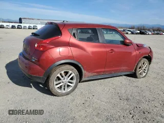 2012 Nissan Juke SV with VIN JN8AF5MV9CT119419, listed as a Copart auction lot 41824815 with Not Provided miles and Salvage Title. Bid and sale history available at DreamBid. Image 3.