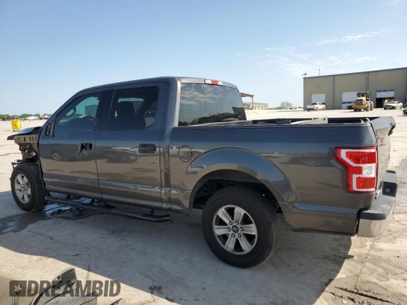 2018 Ford F-150 XL with VIN 1FTEW1CBXJKF52554, listed as a Copart auction lot 52690315 with 141,966 mi miles and Salvage Title. Bid and sale history available at carsss.com. Image 2.