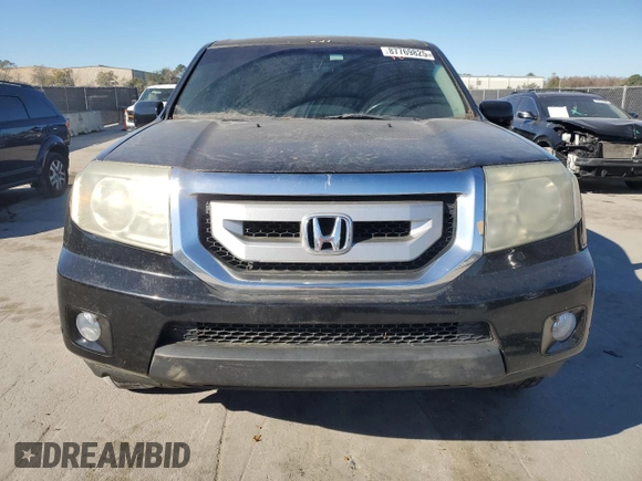 2010 Honda Pilot Touring with VIN 5FNYF3H82AB008505, listed as a Copart auction lot 87769825 with 256,238 mi miles and Clean Title. Bid and sale history available at DreamBid. Image 5.