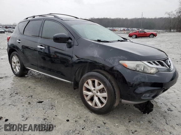 2011 Nissan Murano LE with VIN JN8AZ1MUXBW054889, listed as a Copart auction lot 47469605 with 227,909 mi miles and Salvage Title. Bid and sale history available at DreamBid. Image 4.