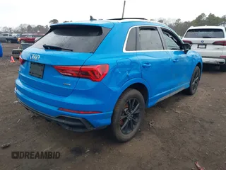 2023 Audi Q3 S line Premium with VIN WA1DECF37P1092891, listed as a IAAI auction lot 41672260 with 45,773 mi miles and . Bid and sale history available at DreamBid. Image 4.