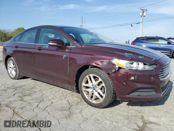 2013 Ford Fusion SE with VIN 3FA6P0HR3DR128298, listed as a Copart auction lot 52674515 with 161,936 mi miles and Salvage Title. Bid and sale history available at DreamBid. Image 4.