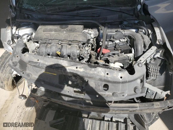 2016 Nissan Sentra S with VIN 3N1AB7AP6GY287737, listed as a Copart auction lot 48529125 with 0 mi miles and Salvage Title. Bid and sale history available at carsss.com. Image 12.