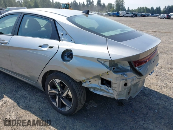 2023 Hyundai Elantra SEL with VIN 5NPLS4AG1PH089763, listed as a IAAI auction lot 42561384 with 37,173 mi miles and . Bid and sale history available at DreamBid. Image 6.