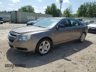 2012 Chevrolet Malibu 1FL with VIN 1G1ZA5EU4CF190621, listed as a Copart auction lot 54550445 with 157,838 mi miles and Salvage Title. Bid and sale history available at DreamBid. Image 1.