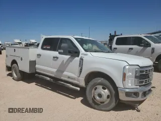 2024 Ford F-350 XL with VIN 1FT8W3DT3RED56465, listed as a Copart auction lot 48346205 with Not Provided miles and Salvage Title. Bid and sale history available at DreamBid. Image 4.