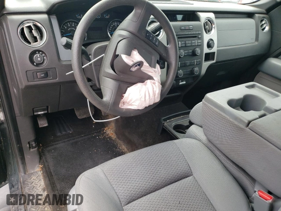 2014 Ford F-150 XL with VIN 1FTFX1ET6EFB96562, listed as a Copart auction lot 50965945 with 0 mi miles and Salvage Title. Bid and sale history available at carsss.com. Image 8.