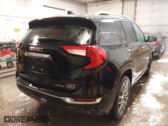 2024 GMC Terrain Denali with VIN 3GKALXEG4RL372651, listed as a IAAI auction lot 41614542 with 14,084 mi miles. Bid and sale history available at carsss.com. Image 4.